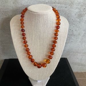 Vintage Amber Necklaces (2 in 1)